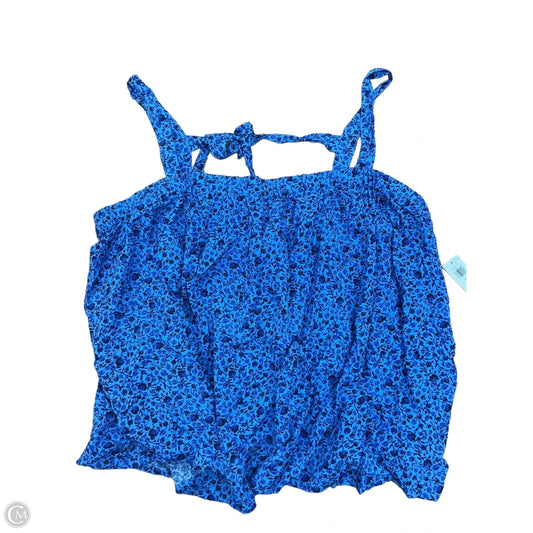 Top Cami By Old Navy In Blue, Size: 1x
