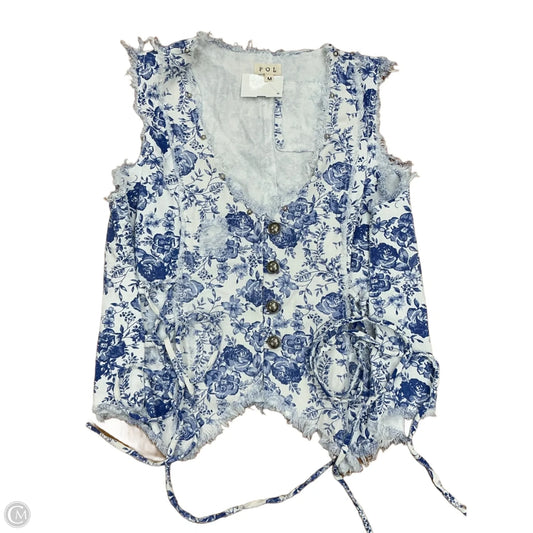 Top Long Sleeve By John Mark In Floral Print, Size: S