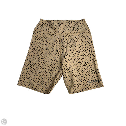 Athletic Shorts By SD X WFA In Black & Brown, Size: M