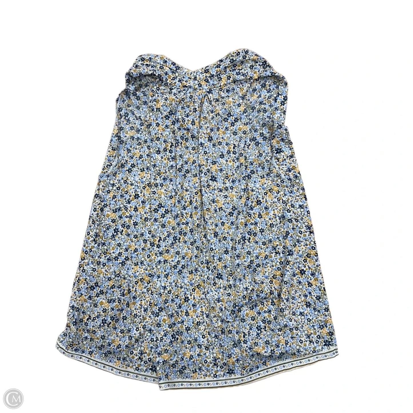 Top Sleeveless By Max Studio In Floral Print, Size: Xl