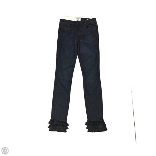 Jeans Skinny By Frame In Blue Denim, Size: 2