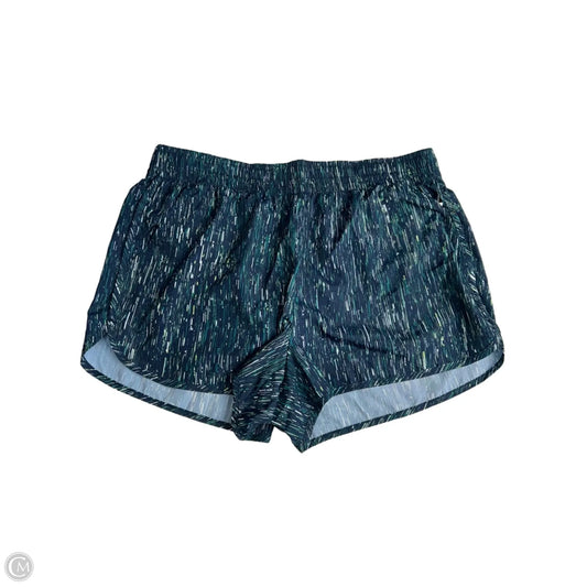 Athletic Shorts By Athletic Works In Blue & Green, Size: Xl
