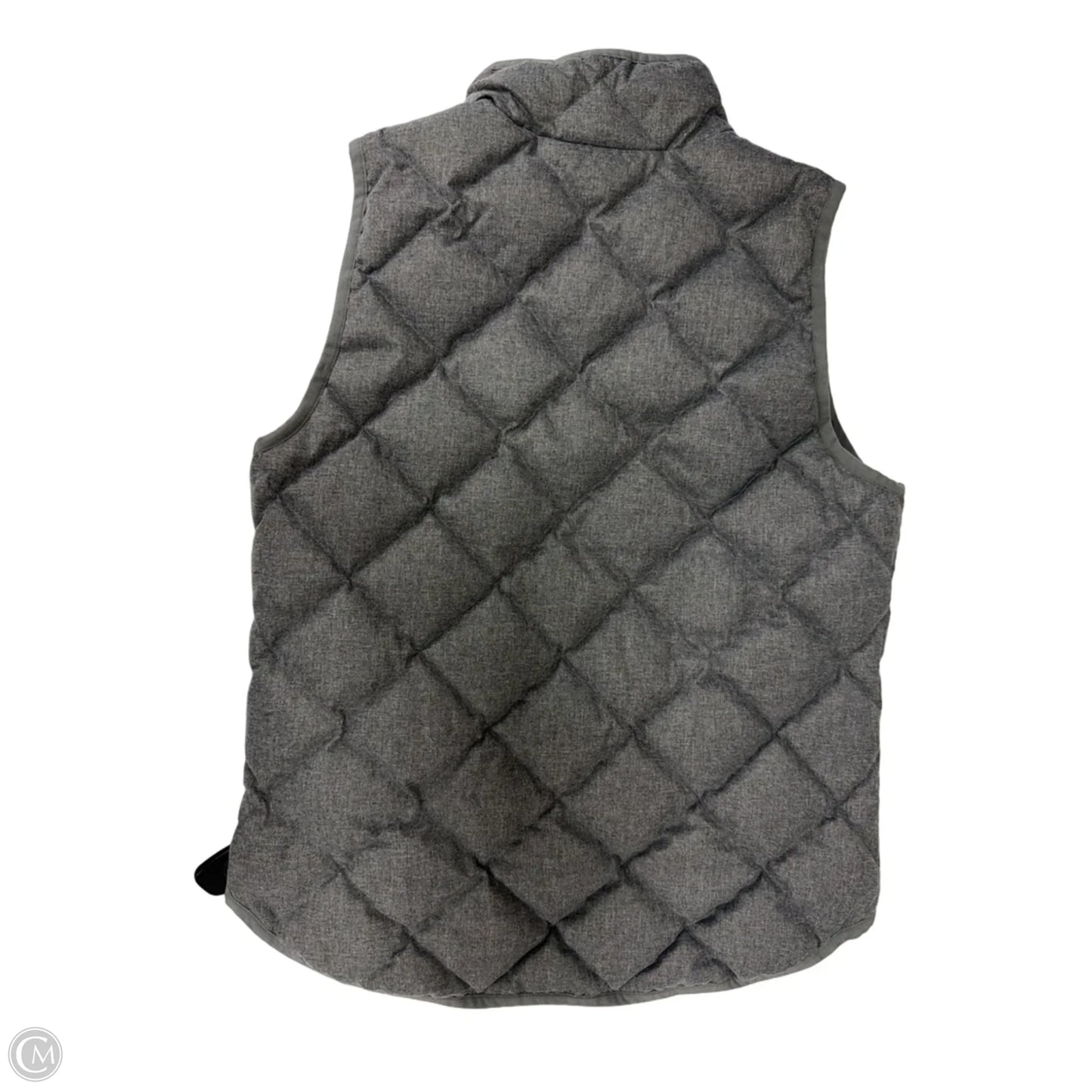 Vest Puffer & Quilted By J. Crew In Grey, Size: S