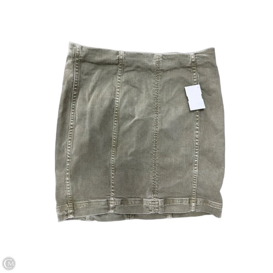 Skirt Mini & Short By Free People In Green, Size: S