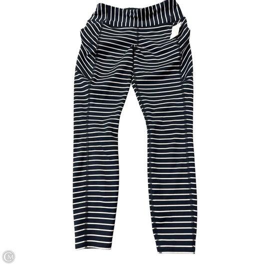 Athletic Leggings By Athleta In Striped Pattern, Size: Xs