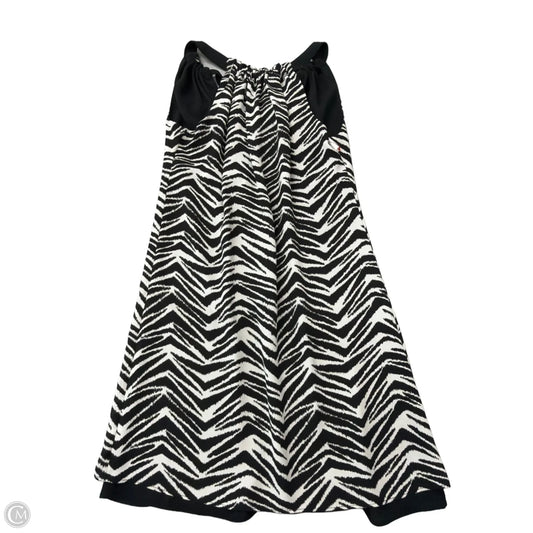 Dress Casual Short By White House Black Market In Zebra Print, Size: Xsp