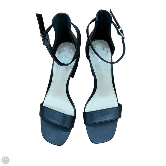 Sandals Heels Block By Vince Camuto In Black, Size: 6