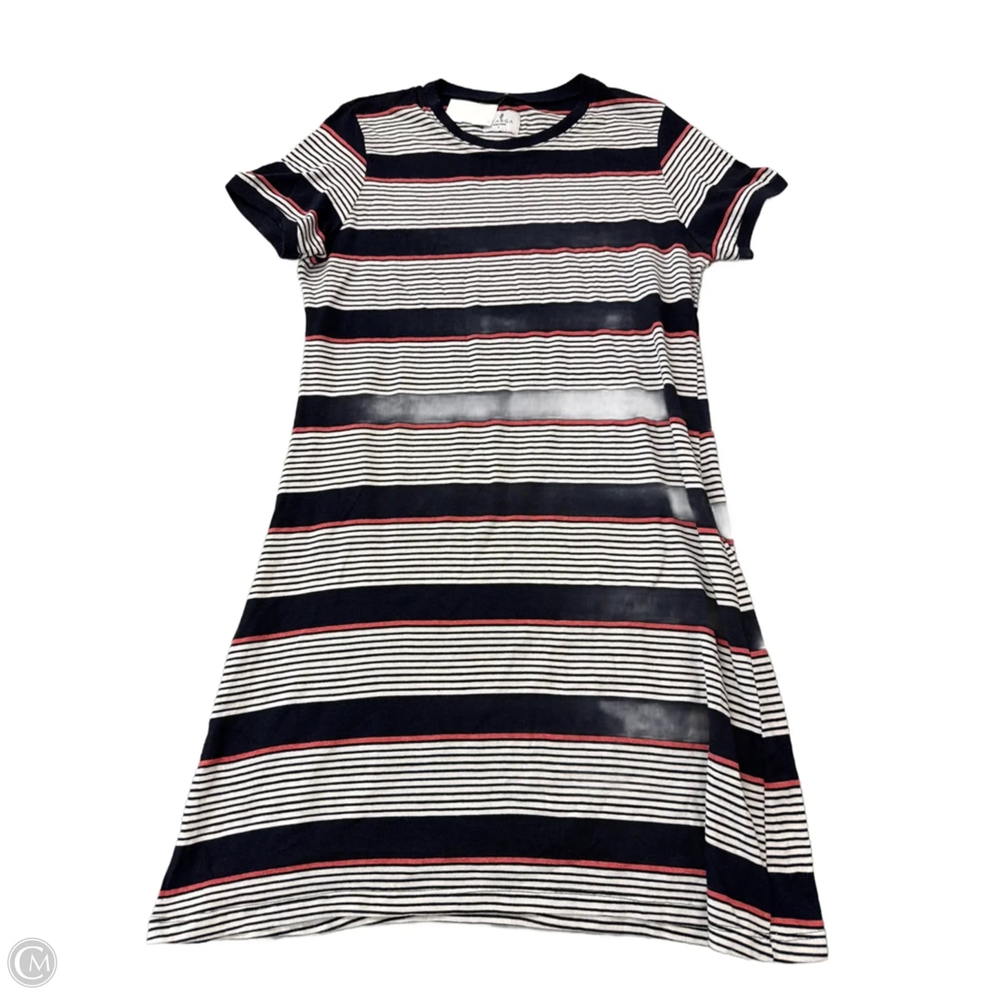 Dress Casual Midi By atarga In Striped Pattern, Size: L