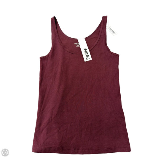 Tank Top By Old Navy In Maroon, Size: Lp