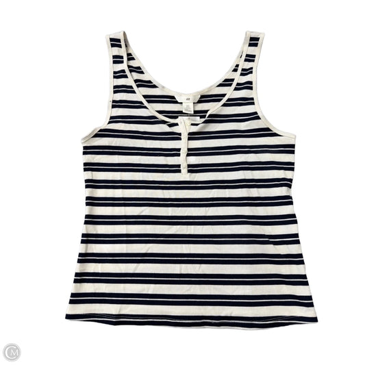 Tank Top By H&m In Striped Pattern, Size: Xl