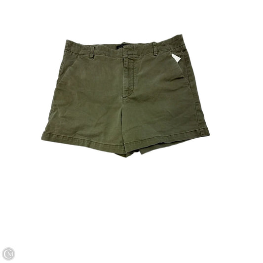 Shorts By Banana Republic In Green Denim, Size: 10