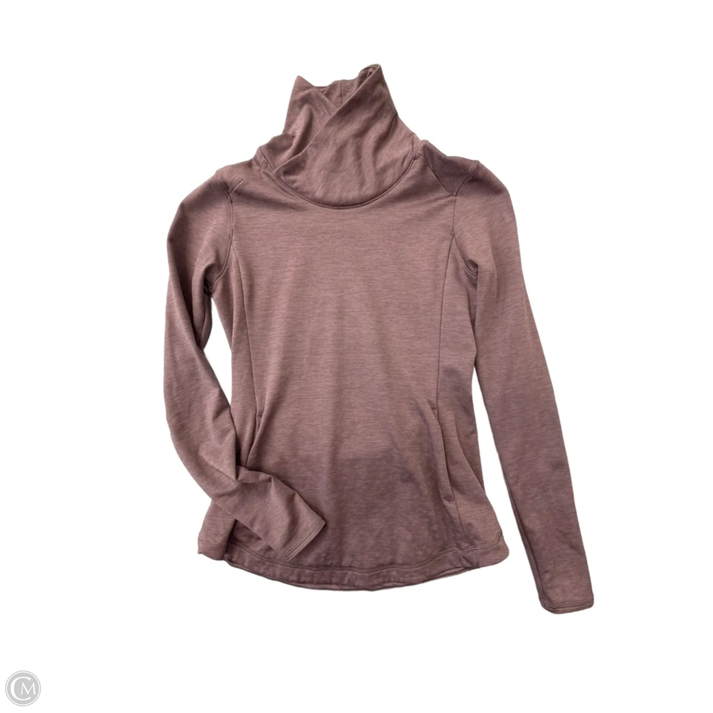 Athletic Top Long Sleeve Collar By Calia In Purple, Size: S