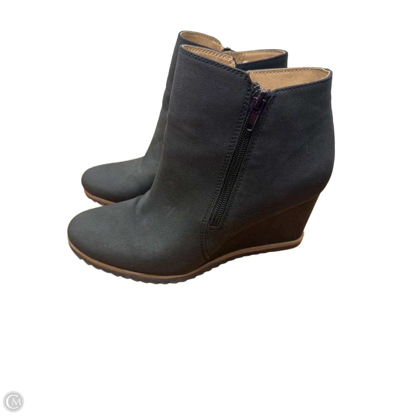 Boots Ankle Heels By Naturalizer In Black, Size: 8