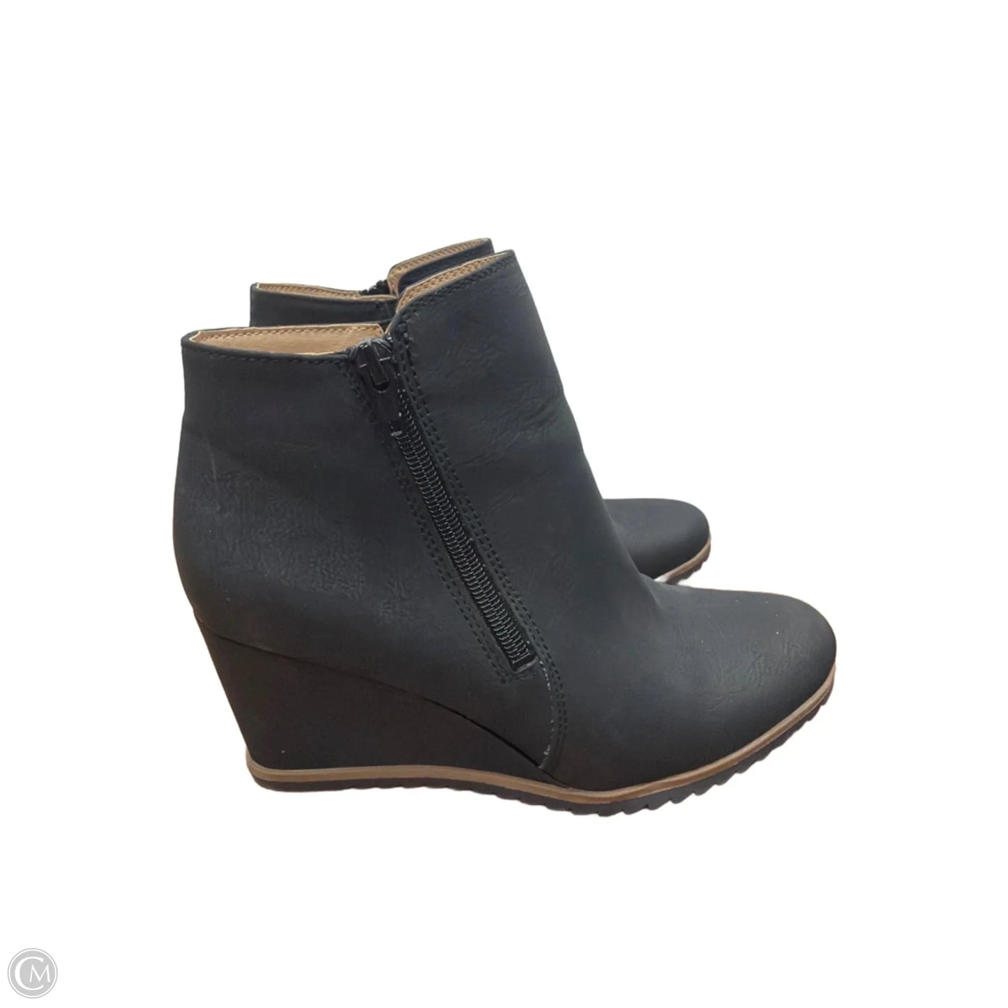 Boots Ankle Heels By Naturalizer In Black, Size: 8