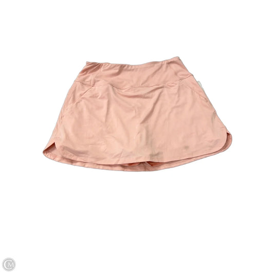 Athletic Shorts By Nike Apparel In Peach, Size: M