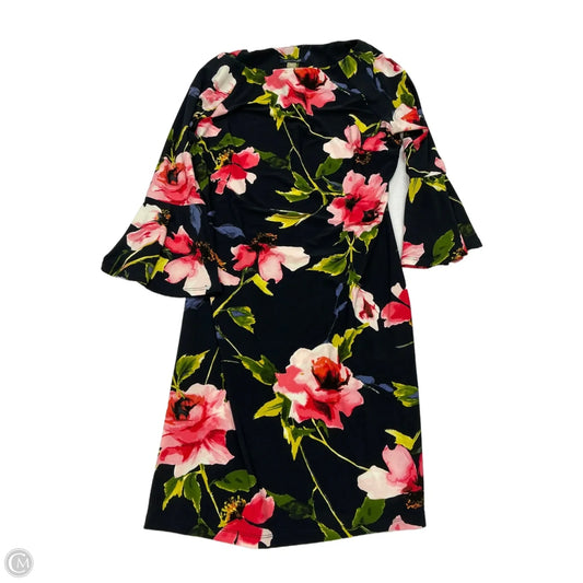 Dress Casual Midi By Tommy Hilfiger In Floral Print, Size: S