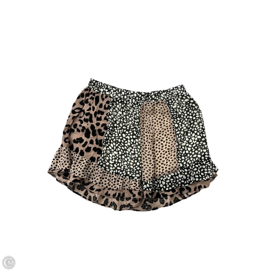 Shorts By Umgee In Animal Print, Size: 14