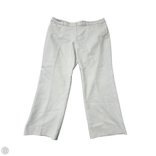 Pants Chinos & Khakis By Cj Banks In White, Size: 18
