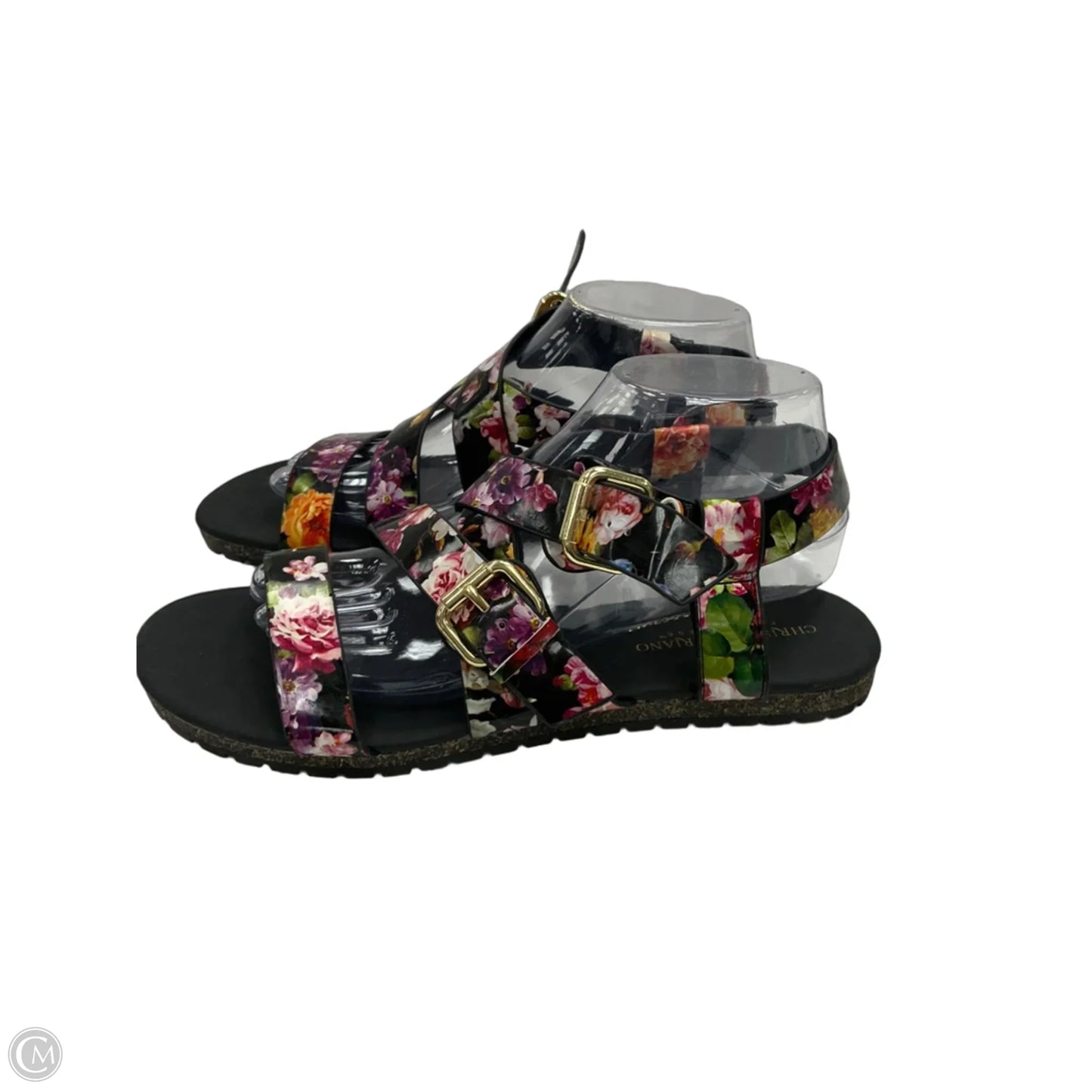 Sandals Flats By Christian Siriano For Payless In Floral Print, Size: 9