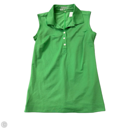 Athletic Tank Top By Nike Apparel In Green, Size: S