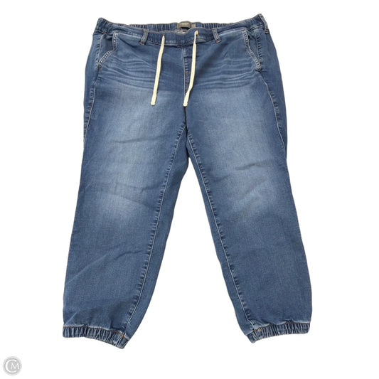 Jeans Straight By Torrid In Blue Denim, Size: 26