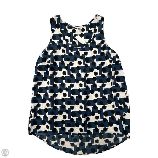 Top Sleeveless By Halogen In Multi-colored, Size: L