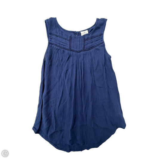 Top Sleeveless By St Johns Bay In Blue, Size: S