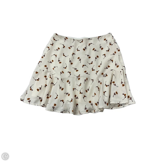 Skirt Mini & Short By Mi Ami In Floral Print, Size: Xs