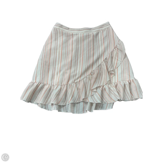 Skirt Mini & Short By Lc Lauren Conrad In Striped Pattern, Size: M