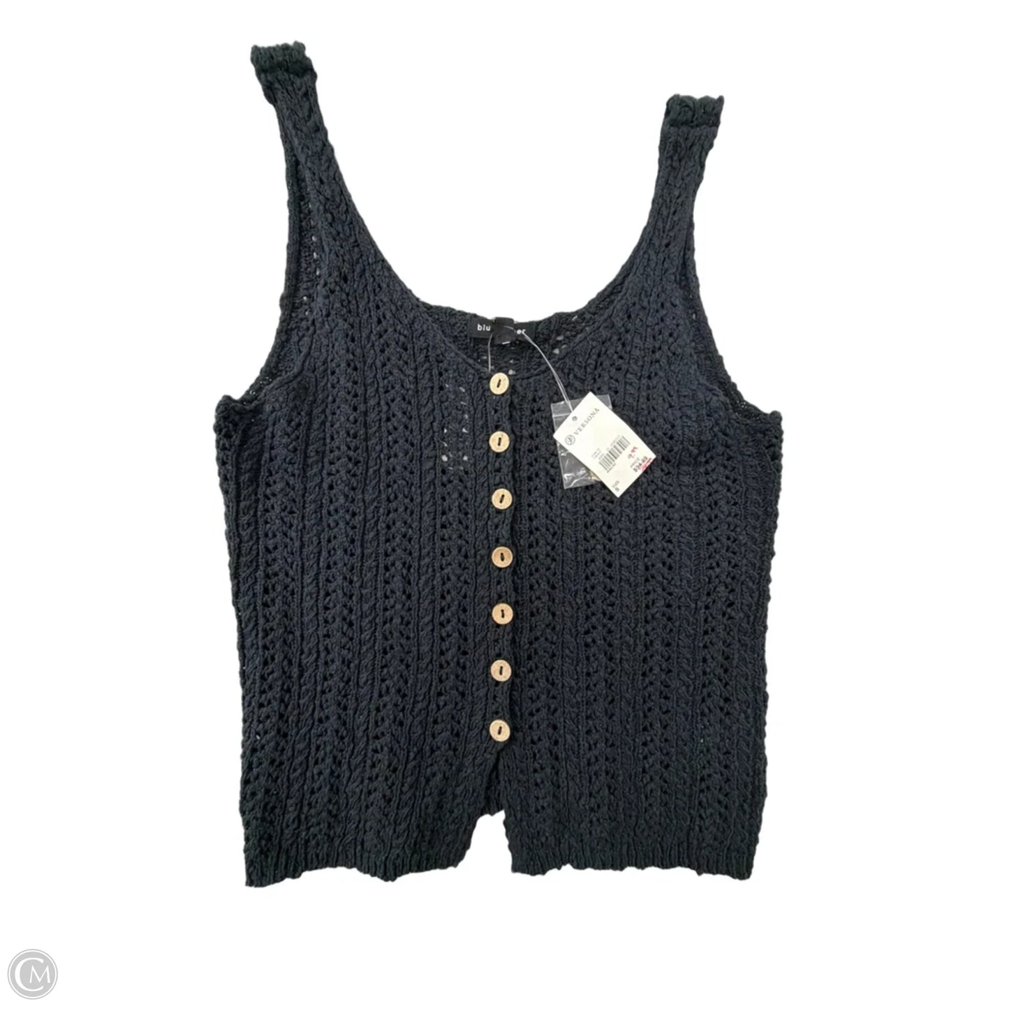 Tank Top By Blu Pepper In Black, Size: S