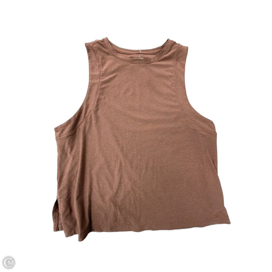Athletic Tank Top By Old Navy In Brown, Size: M
