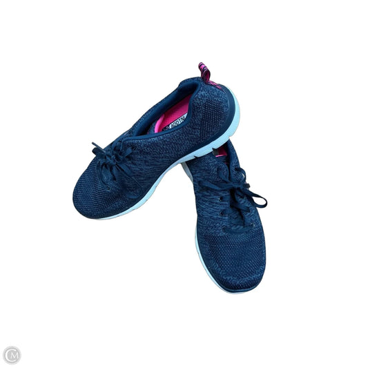 Shoes Athletic By Skechers In Navy, Size: 10