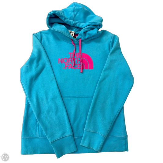 Sweatshirt Hoodie By The North Face In Blue, Size: M