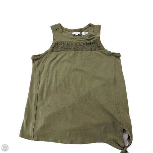 Top Sleeveless By Sonoma In Green, Size: M