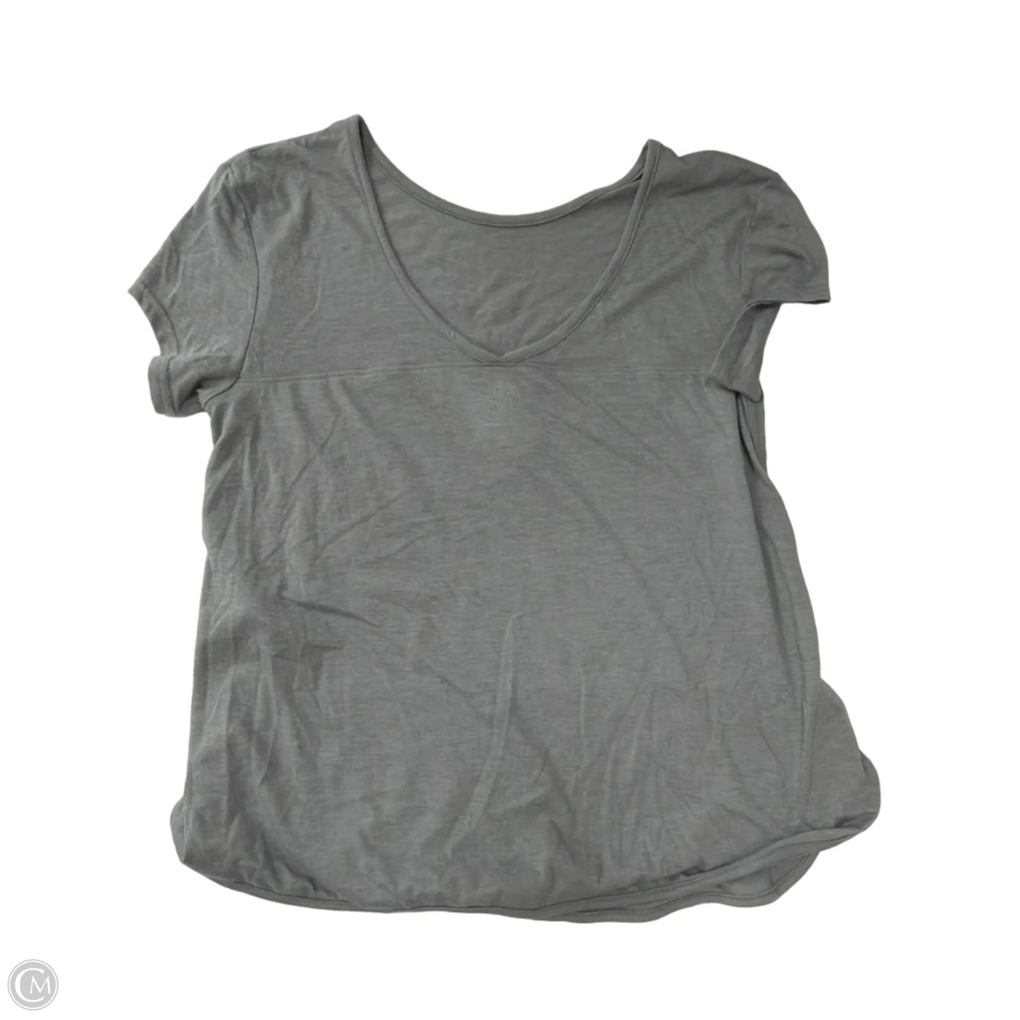 Top Short Sleeve By Clothes Mentor In Grey, Size: L