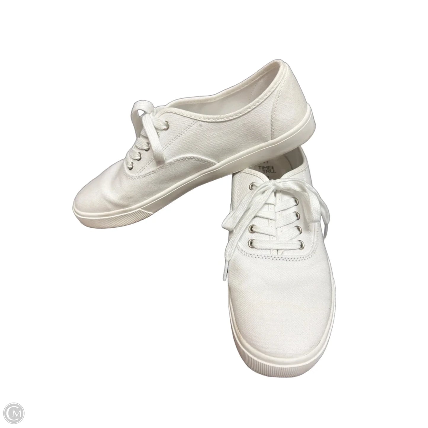 Shoes Sneakers By Time And Tru In White, Size: 11