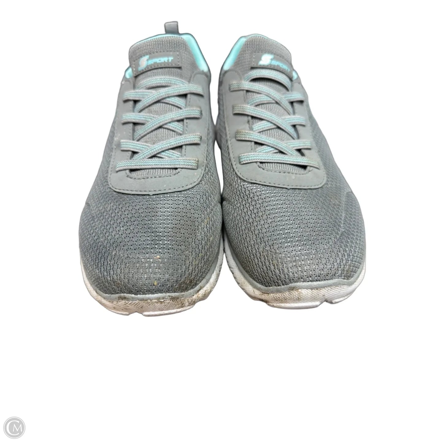 Shoes Athletic By Skechers In Grey, Size: 10