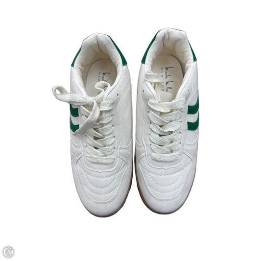 Shoes Sneakers By Nicole Miller In Cream, Size: 8