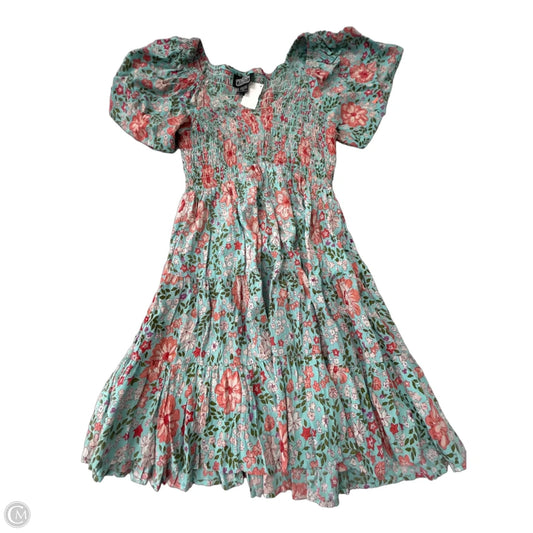 Dress Casual Midi By Angie In Floral Print, Size: L