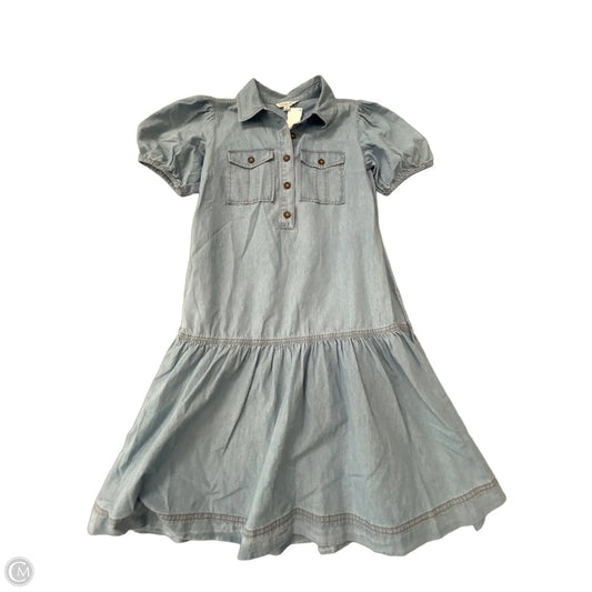 Dress Casual Midi By Ophelia Roe In Blue Denim, Size: S