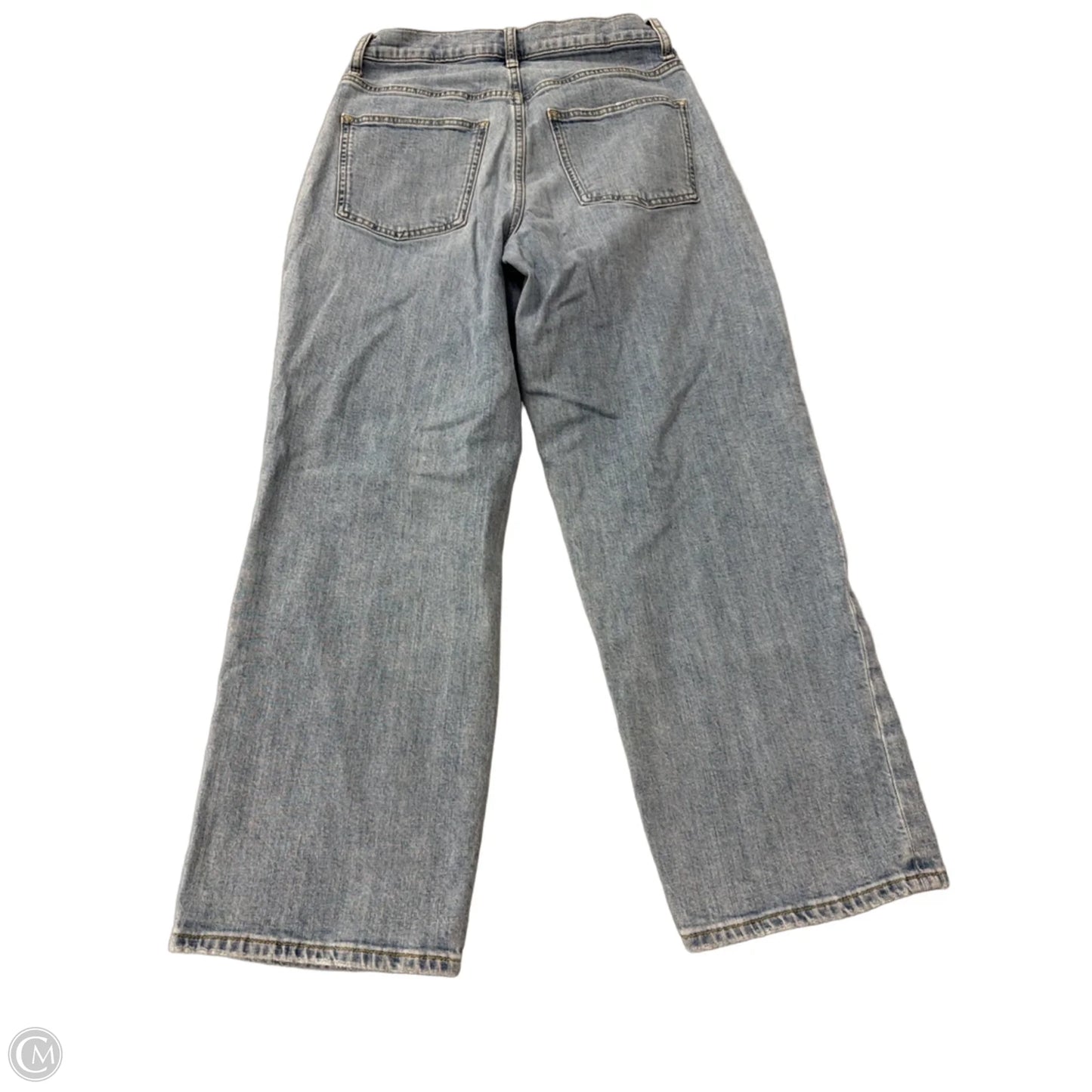 Jeans Straight By Universal Thread In Blue Denim, Size: 8