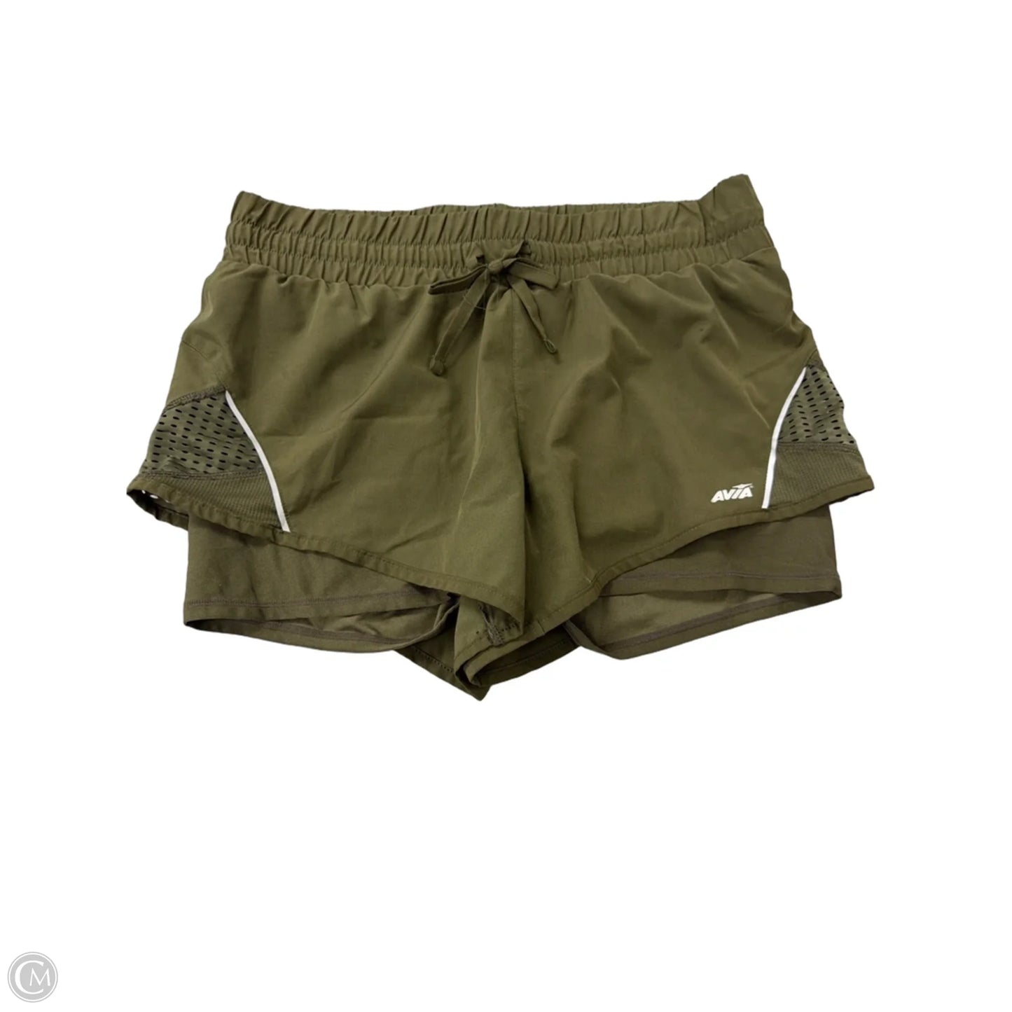 Athletic Shorts By Avia In Green, Size: M
