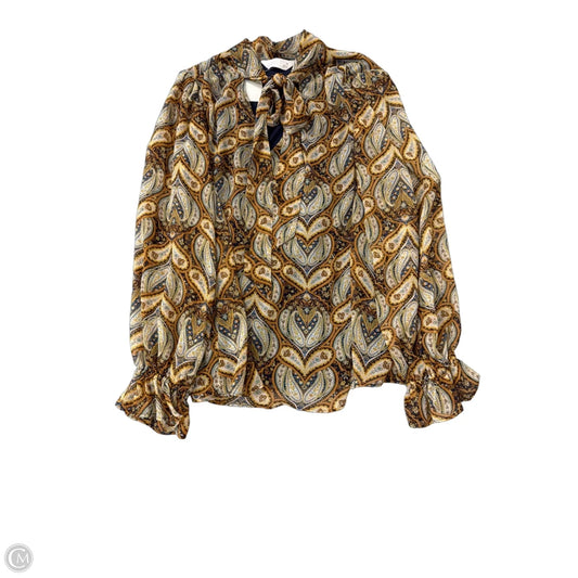 Top Long Sleeve By Lc Lauren Conrad In Multi-colored, Size: Xs