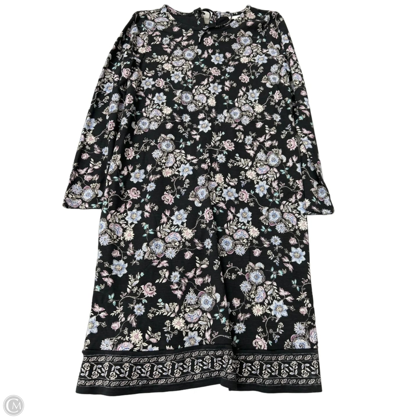 Dress Casual Midi By J. Jill In Floral Print, Size: M