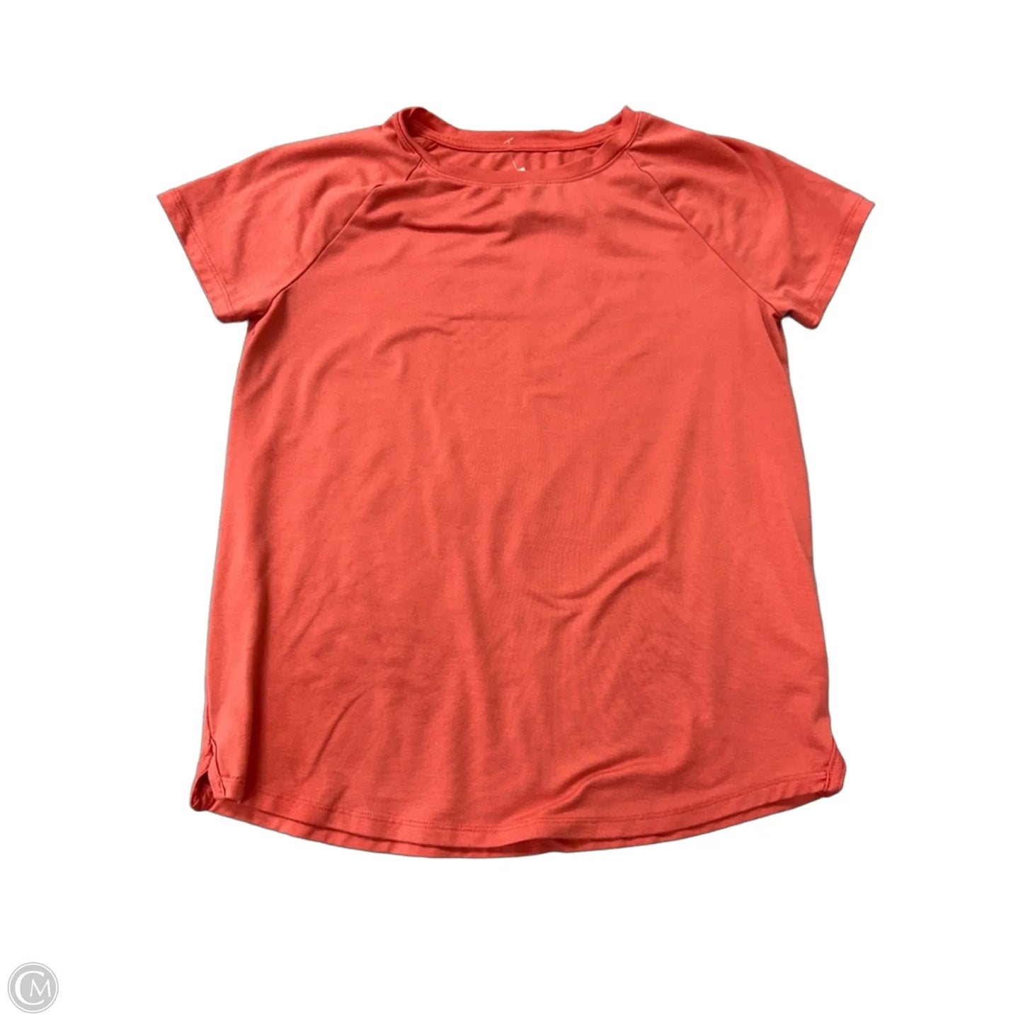 Athletic Top Short Sleeve By Athletic Works In Coral, Size: Xl