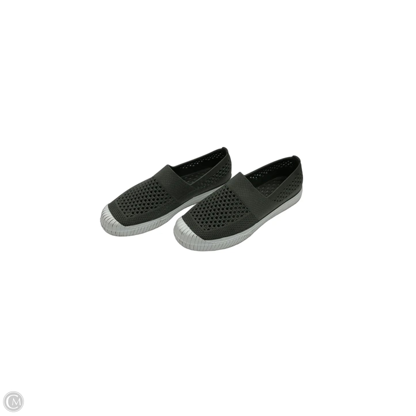 Shoes Flats By Layer 8 In Green & White, Size: 9