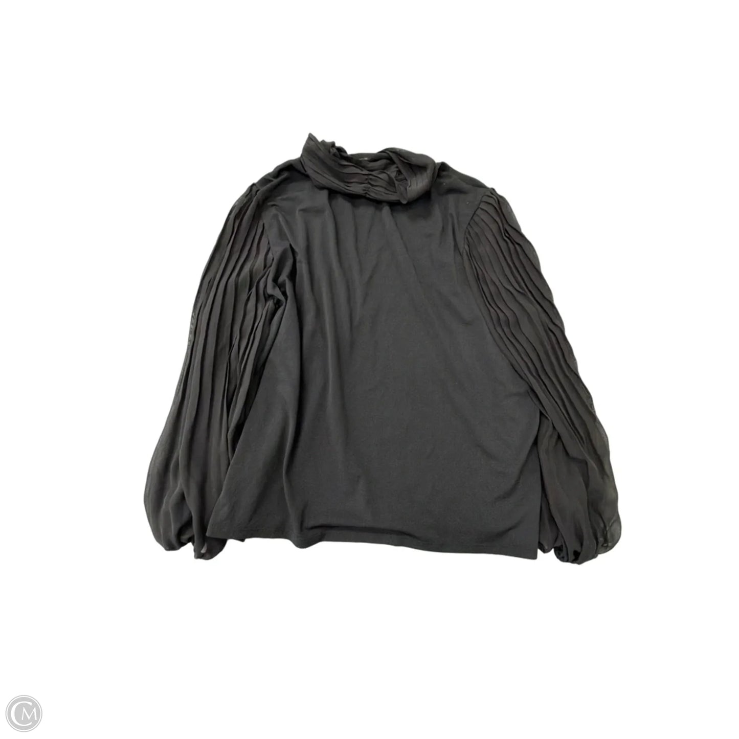 Top Long Sleeve By Cable And Gauge In Black, Size: 2x