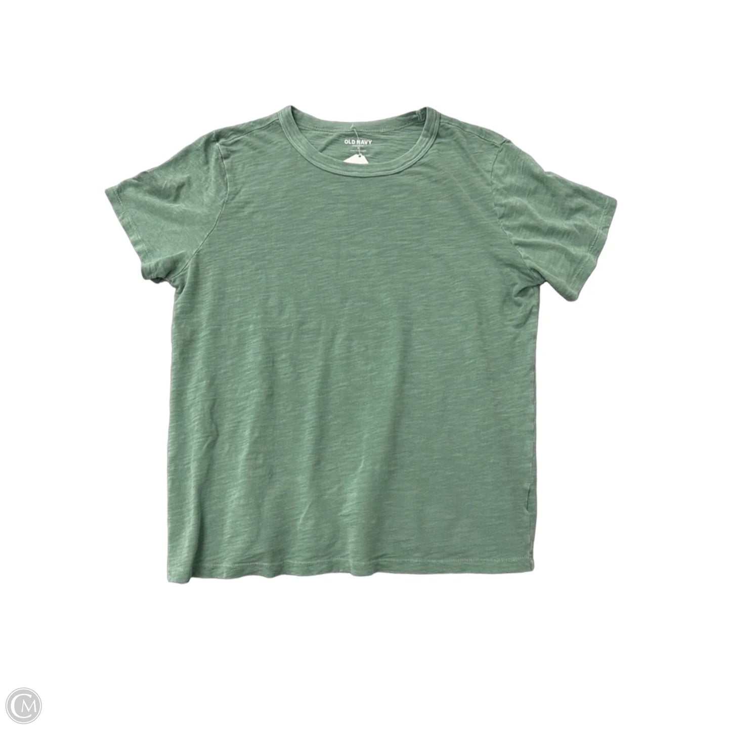 Top Short Sleeve Basic By Old Navy In Green, Size: S