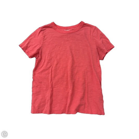 Top Short Sleeve Basic By Old Navy In Pink, Size: S