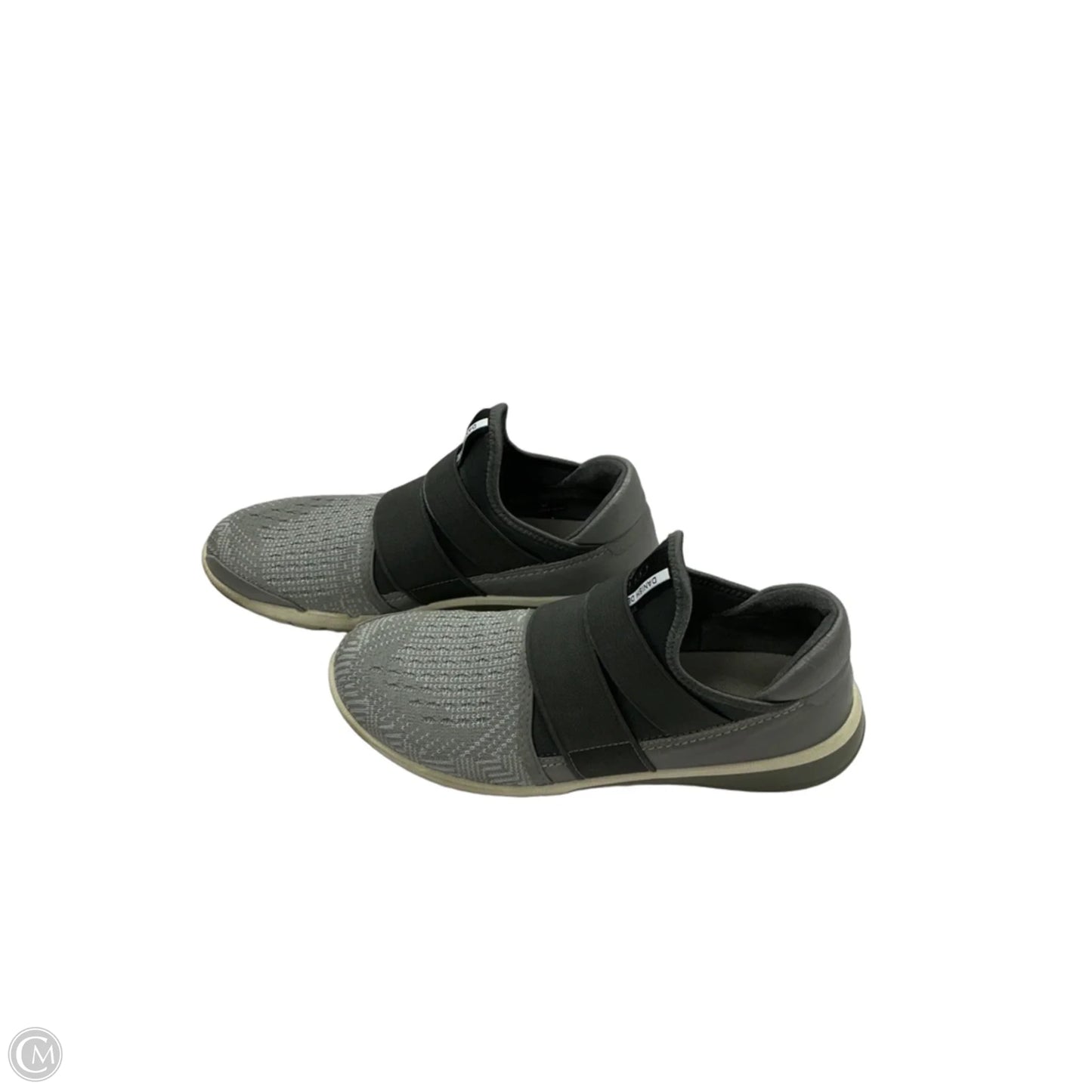 Shoes Flats By Ecco In Grey, Size: 7